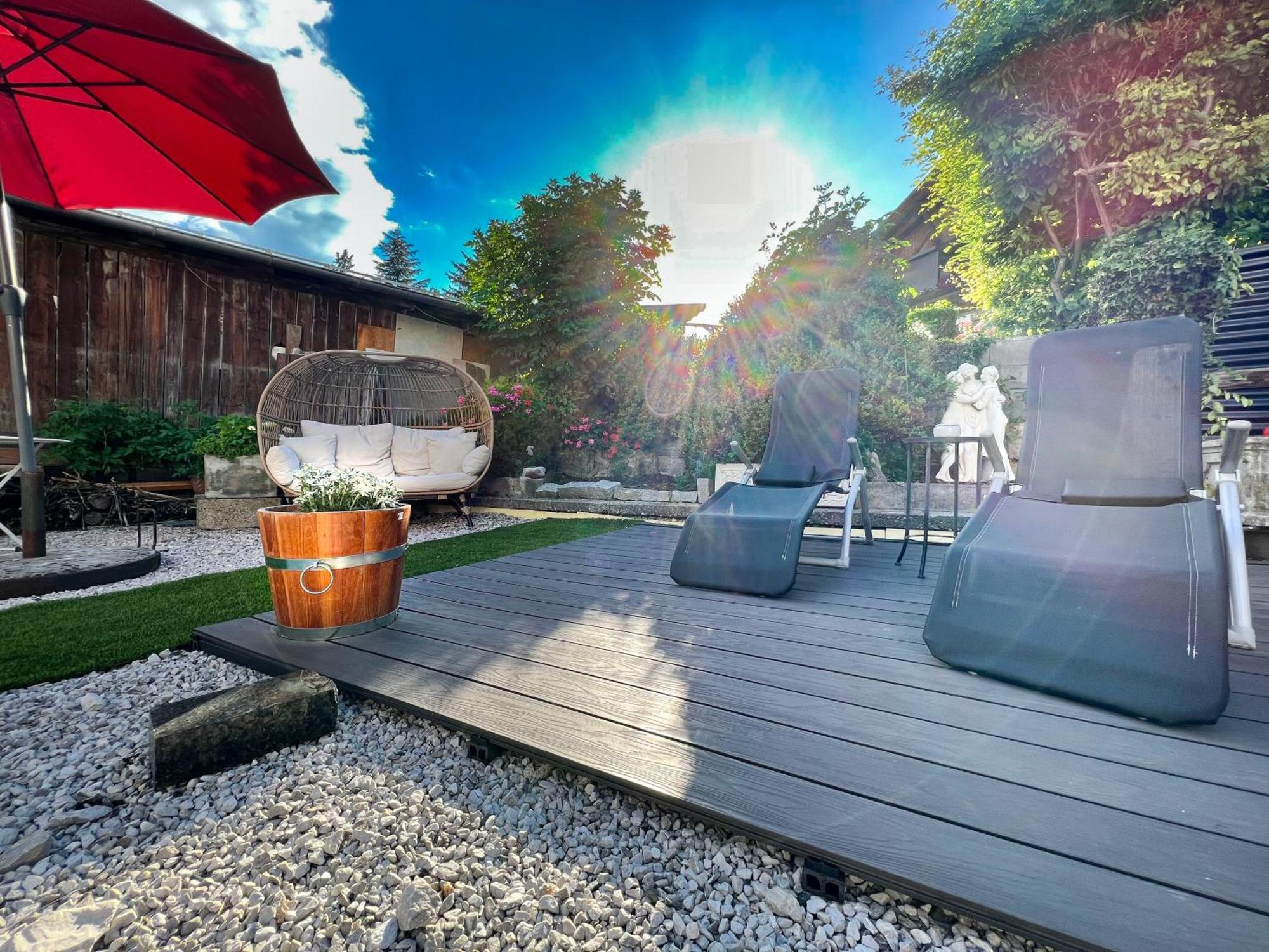 Mitten Im Zentrum Ferienwohnungen Mit Sonniger Terrasse Telfs Exterior photo